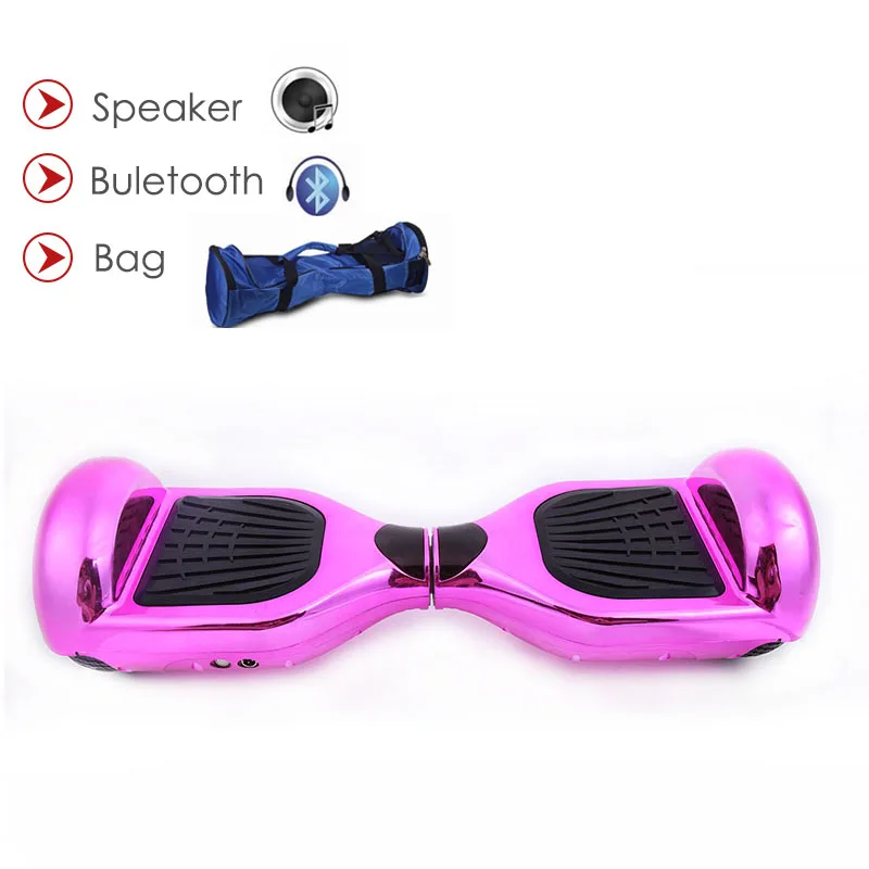 Испания в наличии 6 5 умный Балансирующий Электрический Ховерборд скутер два