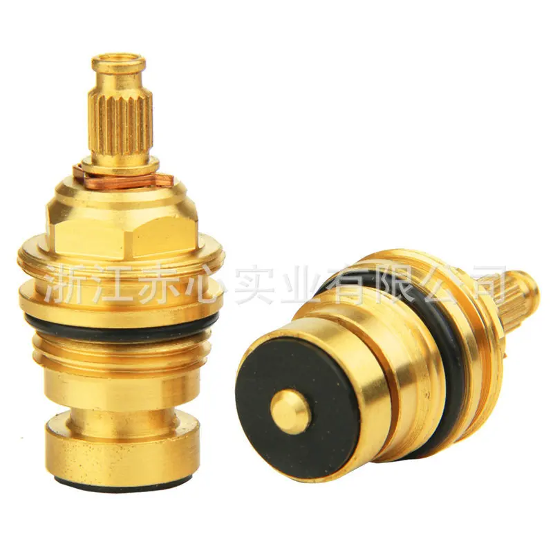 

Factory direct 1 / 2M-HY30 spool copper quick opening spool faucet spool hot and cold water faucet accessories