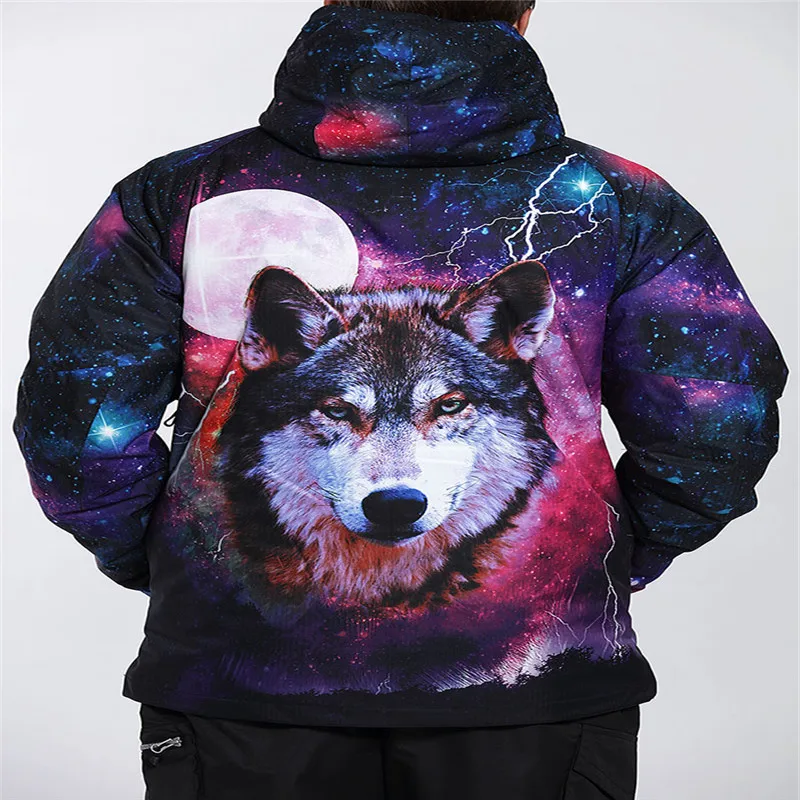 Мужской лыжный костюм GSOU SOWN новый корейский водонепроницаемый ветрозащитный