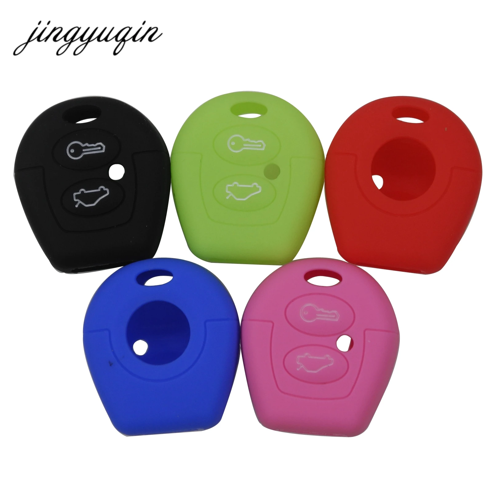 Jingyuqin 30 шт. модель для Seat Ibiza Leon Toledo Mii Altea Cordoba Arosa Alhambra Exeo FR VW Sharan 2BTN|seat key cover|key cover