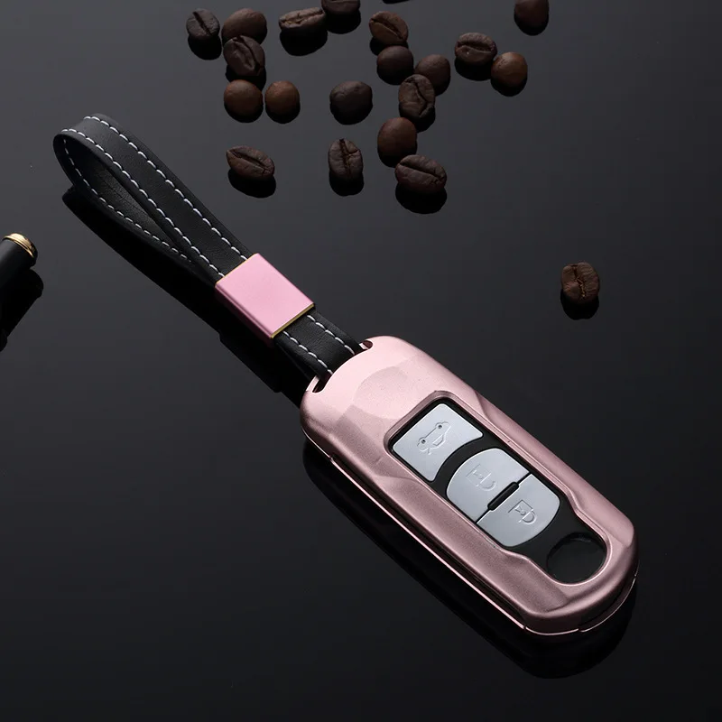 Автомобильный брелок для ключей из алюминиевого сплава чехол на цепочку Mazda CX 5