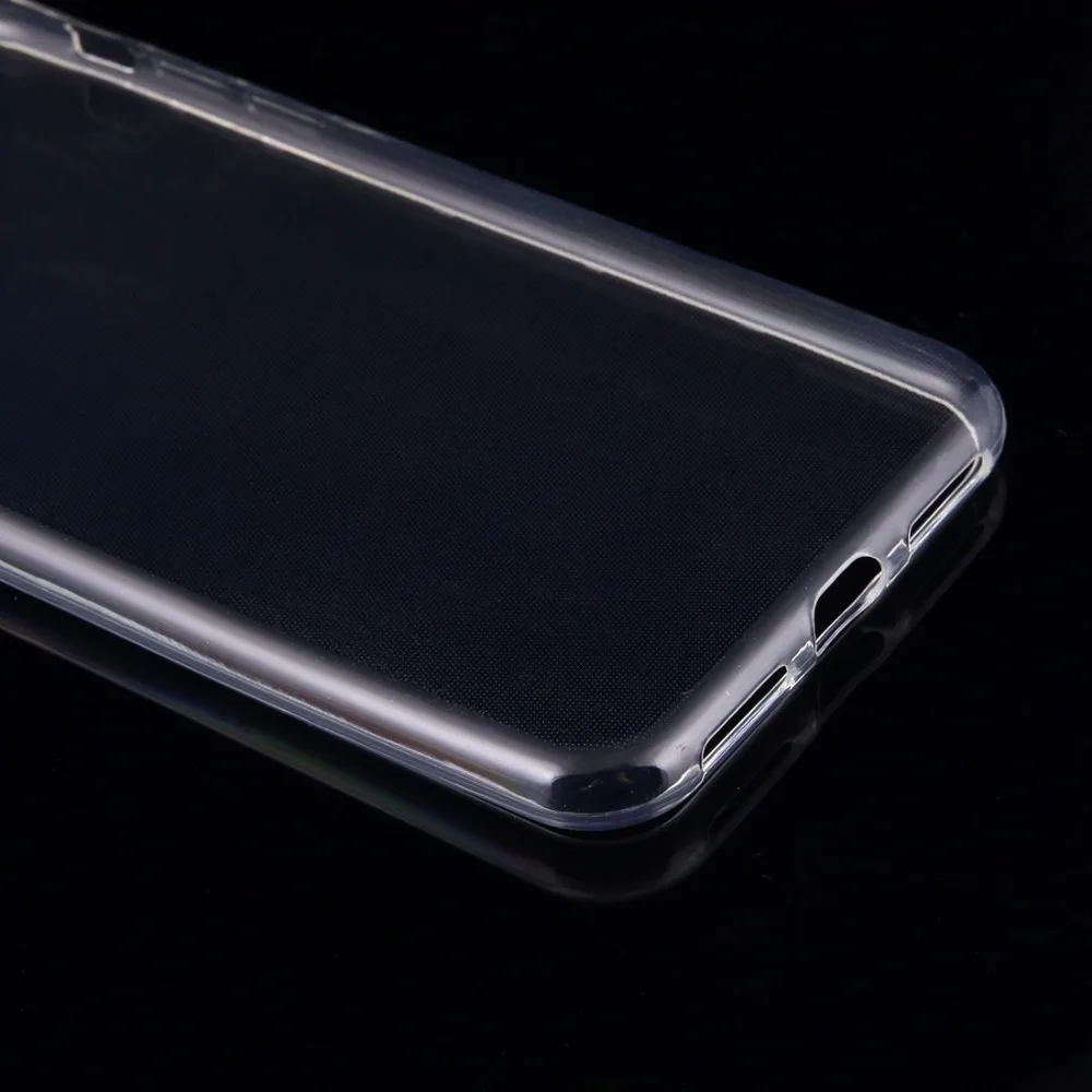 50 шт для iPhone X 0 75 мм ультра тонкий прозрачный защитный чехол из ТПУ на заднюю