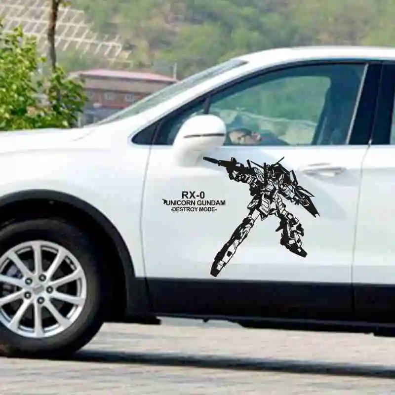 Pegatina GUNDAM наклейка аниме мультфильм автомобиль наклейка виниловая наклейка на стену s Декор украшение дома