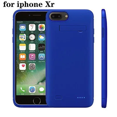 for iPhone XR Нэн 5200 мАч Горячие батарея зарядное устройство чехол для Iphone 6 6s 7 8 чехол 6200 для Iphone X Xr Xs Max внешний запасные аккумуляторы телефонов Pack - Цвет: for iPhone XR