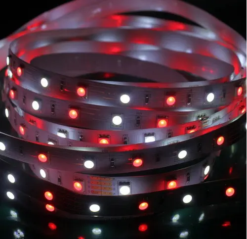 5M RGBW SMD5050 гибкий светодиодный полосы Веревка светильник ing RGB + W Белый