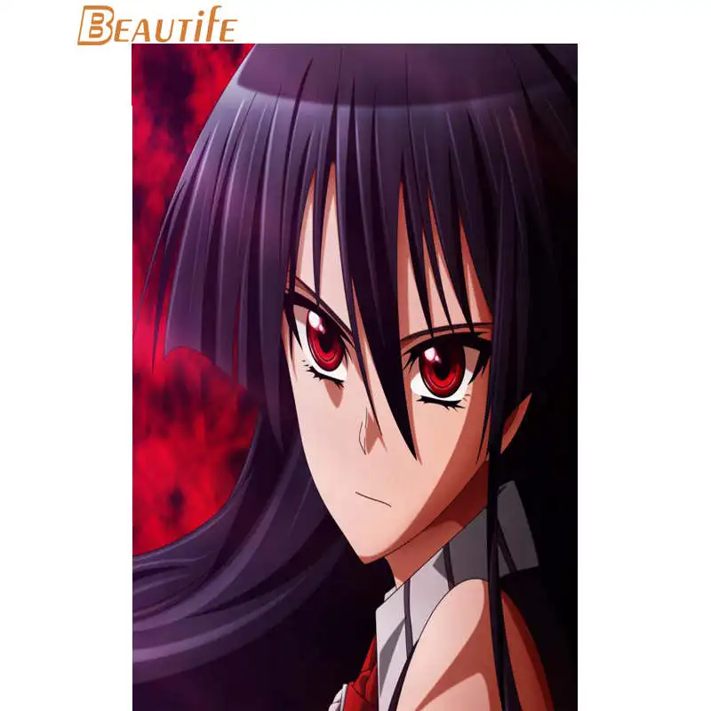 Изготовленный На Заказ анимэ Akame ga Kill плакат ткань Шелковый украшения дома