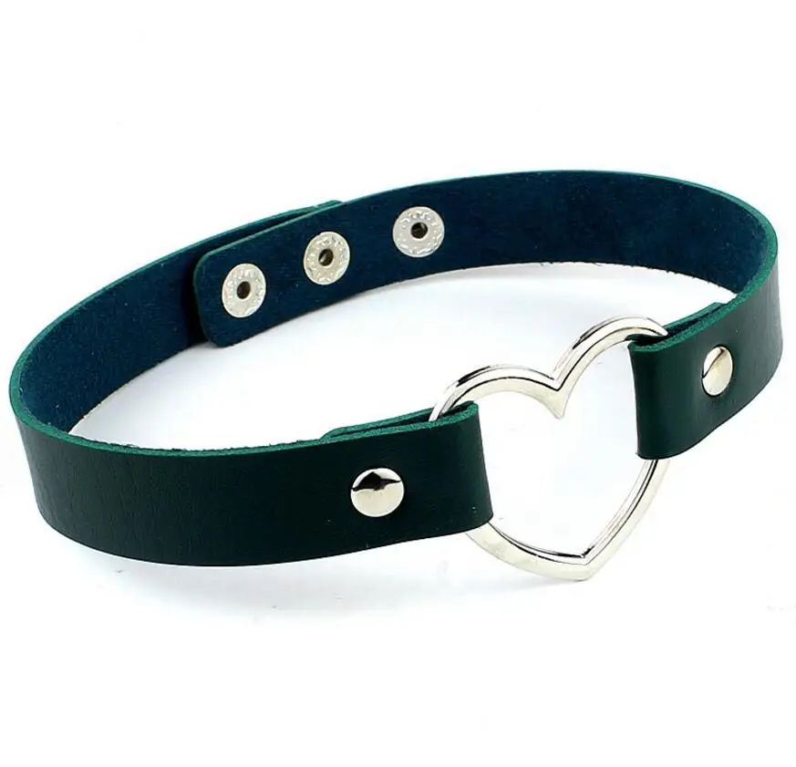 Модный сексуальный панковский Готический кожаный ожерелье чокер с шипами в виде