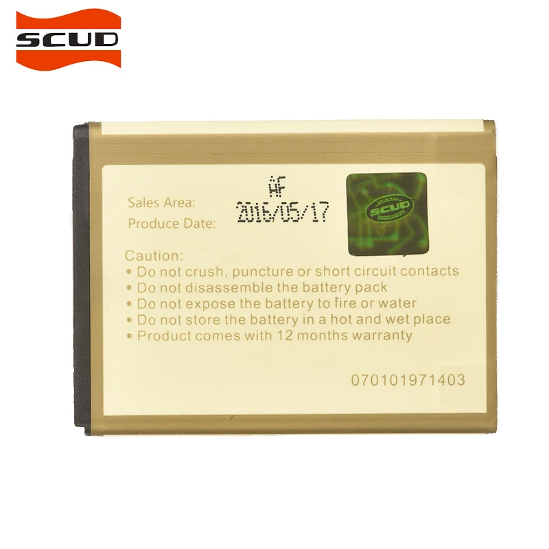 SCUD оригинальный аккумулятор EB494358VU для телефона Samsung s5830ah Galaxy Pro (B7510)