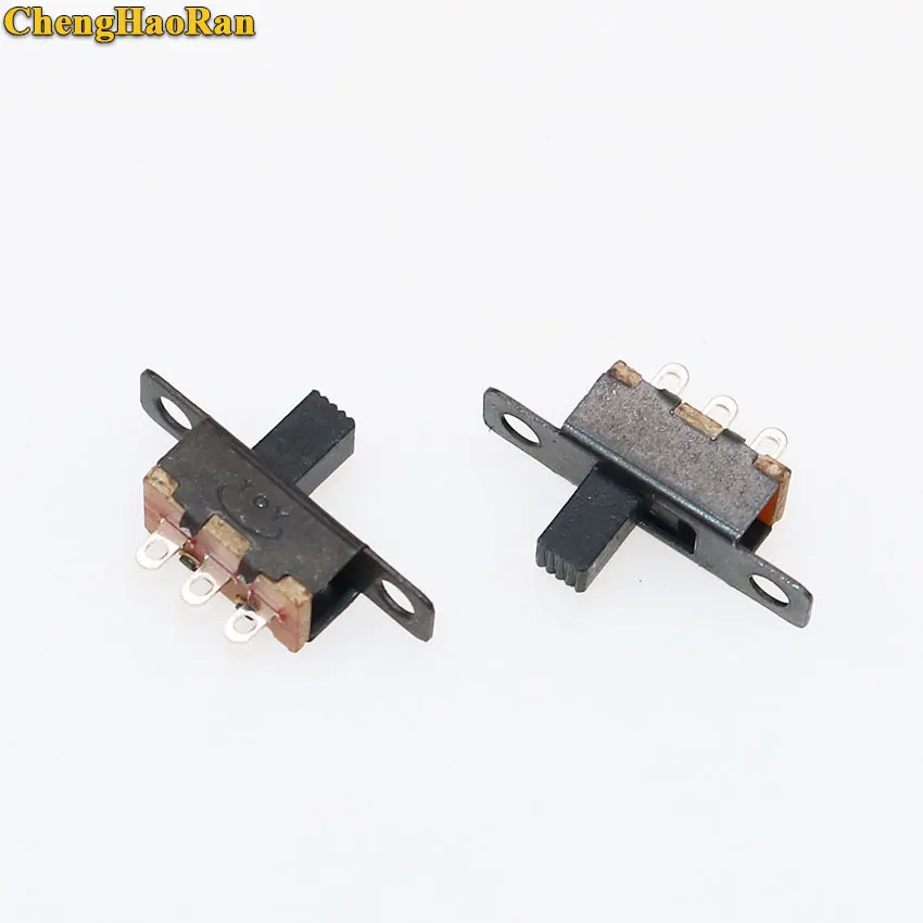 

ChengHaoRan 3 feet Small Switch Durable ON-Off Miniature Slide Toggle Switches DIY Power Electrical Component 100V 2A