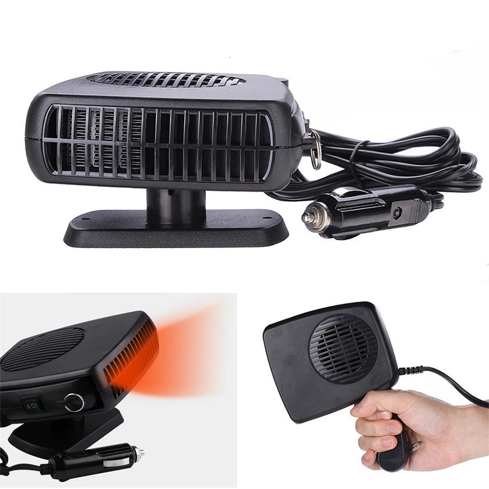 Автомобиль тепловентилятор 2 в 1 12 V 150 W сушилка лобовое стекло разморозка Туманоуловителя для автомобиля Портативный терморегулятор
