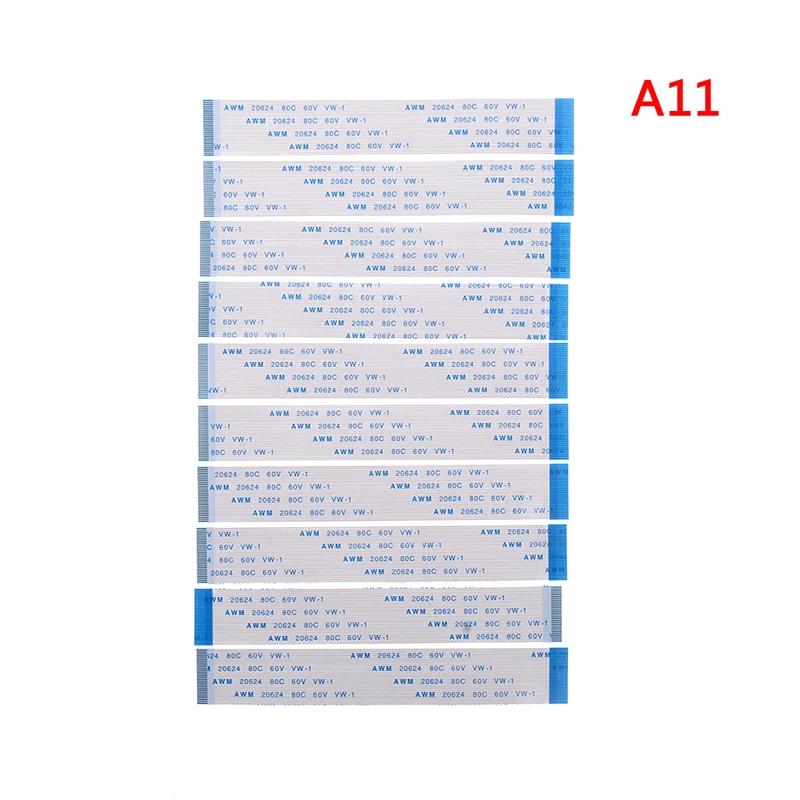 10PCS FPC Ribbon Flexible Flat CABLE PITCH 0.5MM 100MM 4P 6P 8P 10P 12P 16P 20P 30P 40P FFC WIRE 6/10/12/16/20/30/40 pin | Обустройство