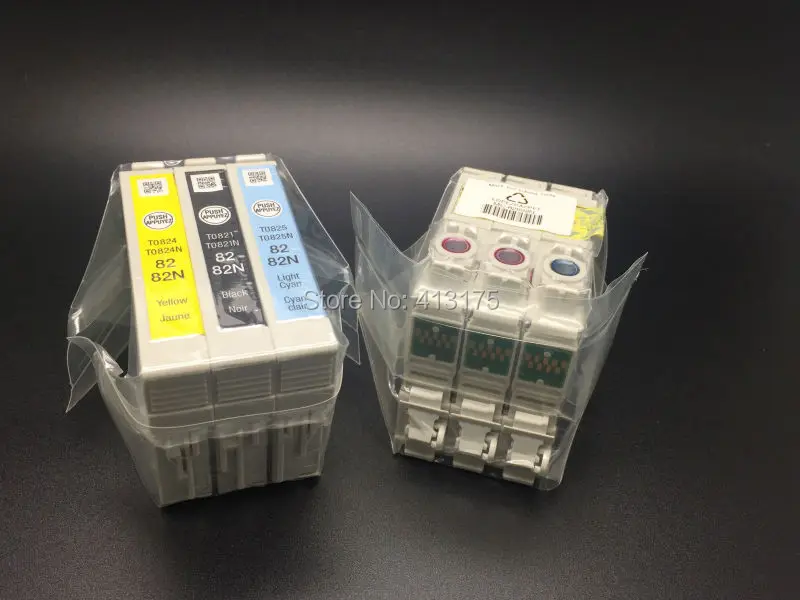 82N оригинальные чернильные картриджи для принтера Epson RX560/RX590/RX610/RX615/RX690 чернильный