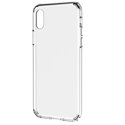 Для iPhone x чехол, Rock кристально чистый защитный тонкий ПК противоударный чехол для iPhone x 5,8 дюймов - Цвет: clear
