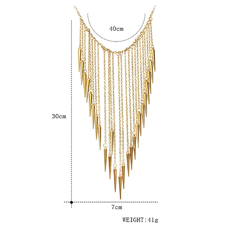 Женское длинное ожерелье чокер из металлического сплава|accessories macbook|necklace