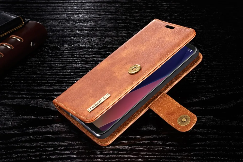 Чехол из воловьей кожи в стиле ретро для LG V20 G6 V30 V30 Plus, съемный кожаный откидной Чехол-бумажник для LG G7 ThinQ, настоящий кошелек, сумки для телефонов