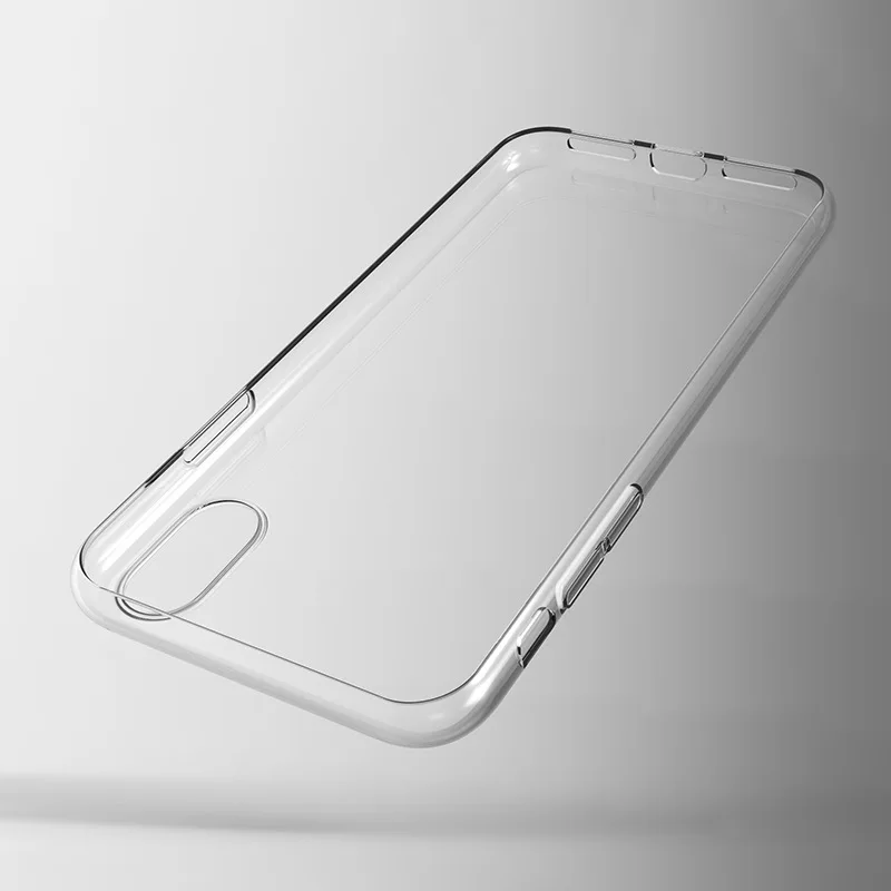 Для Apple X Мягкие силиконовые ТПУ кожи Чехол для IPhone Чехлы мангала прозрачный