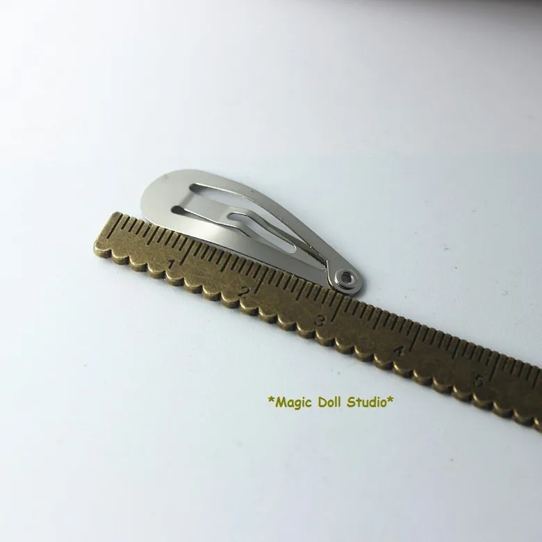 [DIY005] 20 мм, 30 мм, 40 мм, 50 мм серебристый металлический зажим для волос x 100 шт