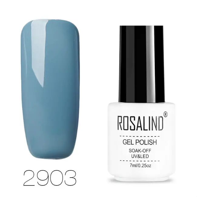 RC2903 ROSALIND Гель-лак для ногтей маникюрный набор для наращивания ногтей Vernis постоянный УФ светодиодный гибридный дизайн ногтей Гель-лак - Цвет: RC2903