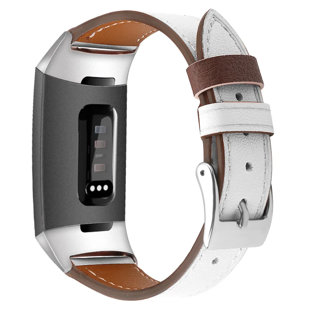 COMLYO, кожаный ремешок для наручных часов, ремешок для Fitbit Charge 3, сменный Браслет, Смарт-часы, ремешок для Fitbit Charge3, браслет