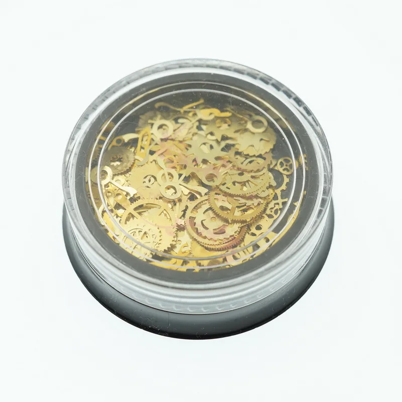 1 горшок Скелет стимпанк Ретро-колесо шестерни форма часы части стиль