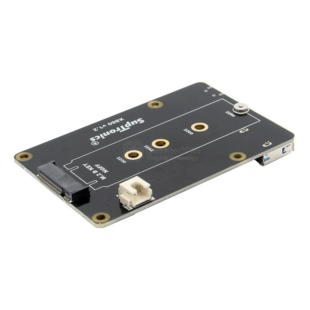Плата расширения NAS Raspberry Pi X860 M.2 NGFF 2280/2260/2242/2230 SATA SSD с USB 3 0 Jumper для