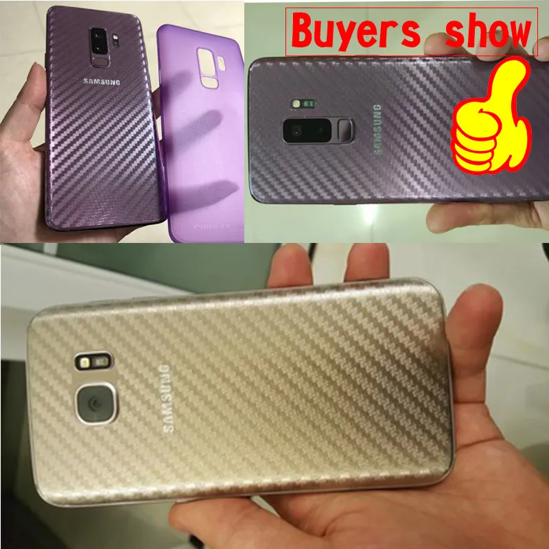 5 шт. для Samsung Galaxy A3 A5 A7 2017 A6 A8 Plus 2018 защита экрана 3D углеродное волокно задняя