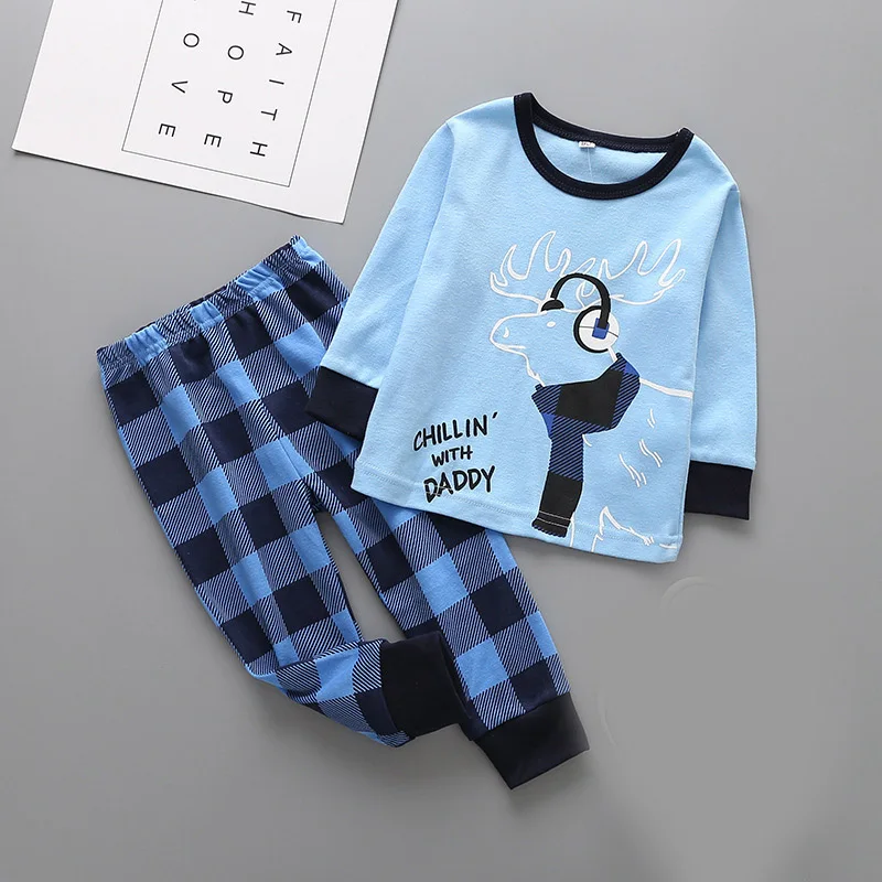 Детский костюм для мальчиков и девочек Рождественский Санта Клауса с принтом