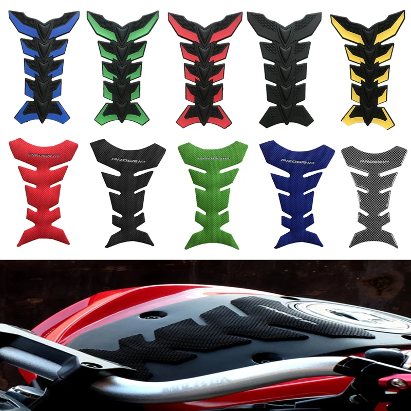 

3D Motorcycle Sticker Decals Gas Oil Fuel Tank Pad Protector decal For HONDA YAMAHA KAWASAKI SUZUKI BMW KTM DUCATI BENELII
