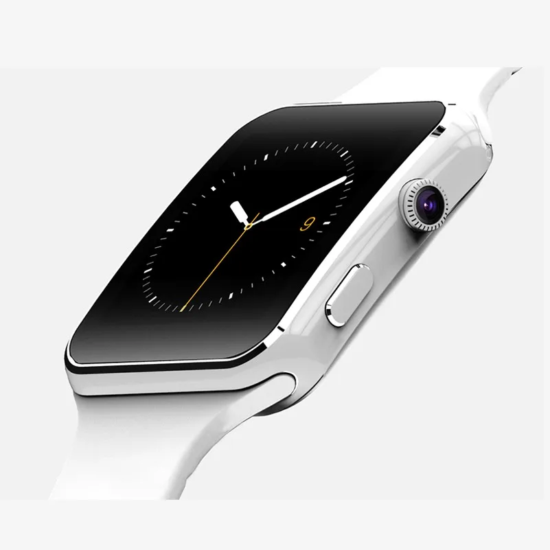 Новый smart watch phone x6 дуги часы smartwatch сим tf поддерживается Bluetooth Часы Для Android ios 1.3 МП