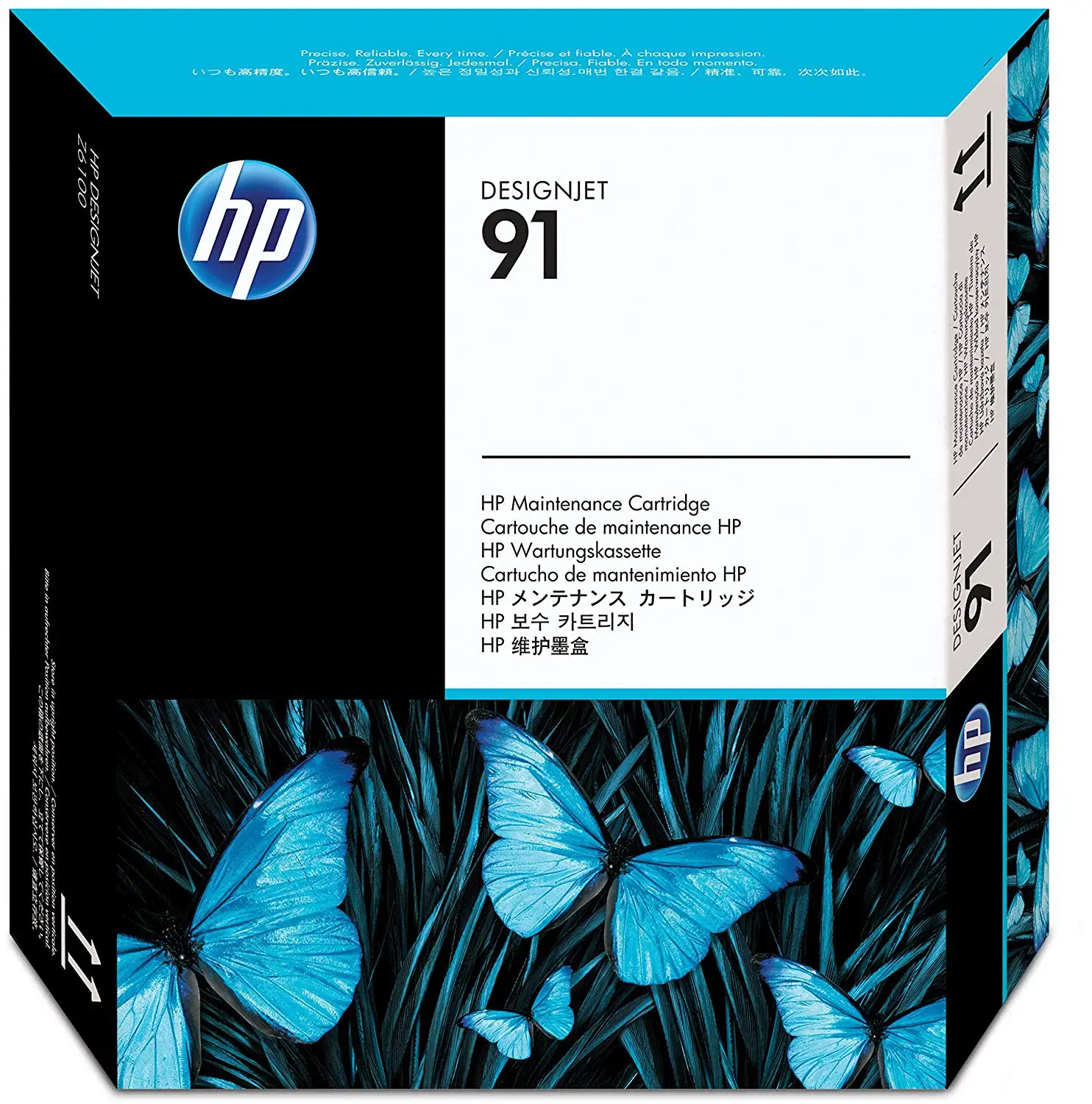 Оригинальный картридж для обслуживания чернил HP91 (C9518A) Картридж струйного