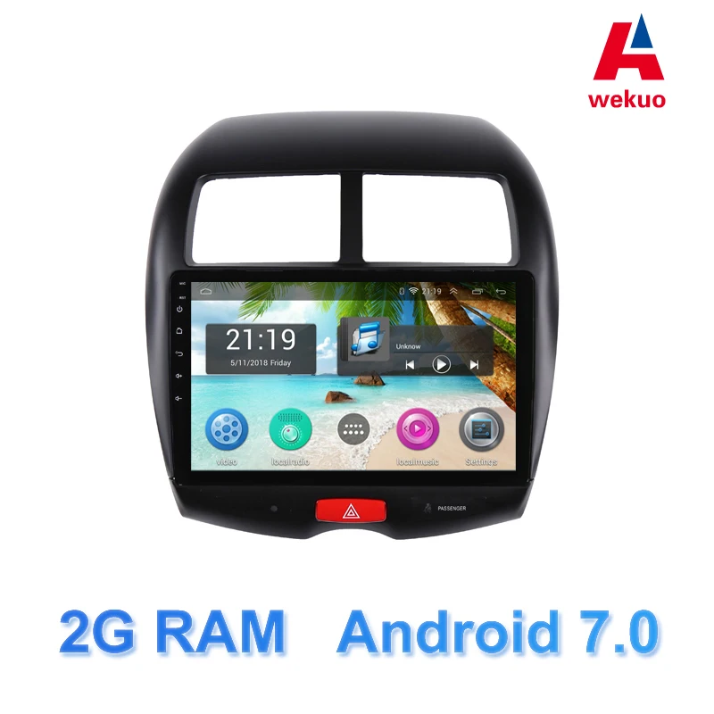 10 1 &quotandroid автомобильный DVD мультимедийный плеер gps для Mitsubishi ASX 2010 2011 2012 2013 2016