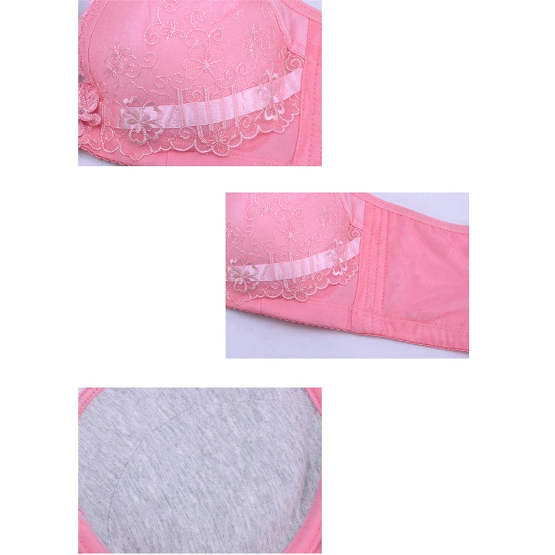 Бесшовные пуш-ап Глубокий v сна бюстгальтер Для женщин кружева bralette Сексуальная