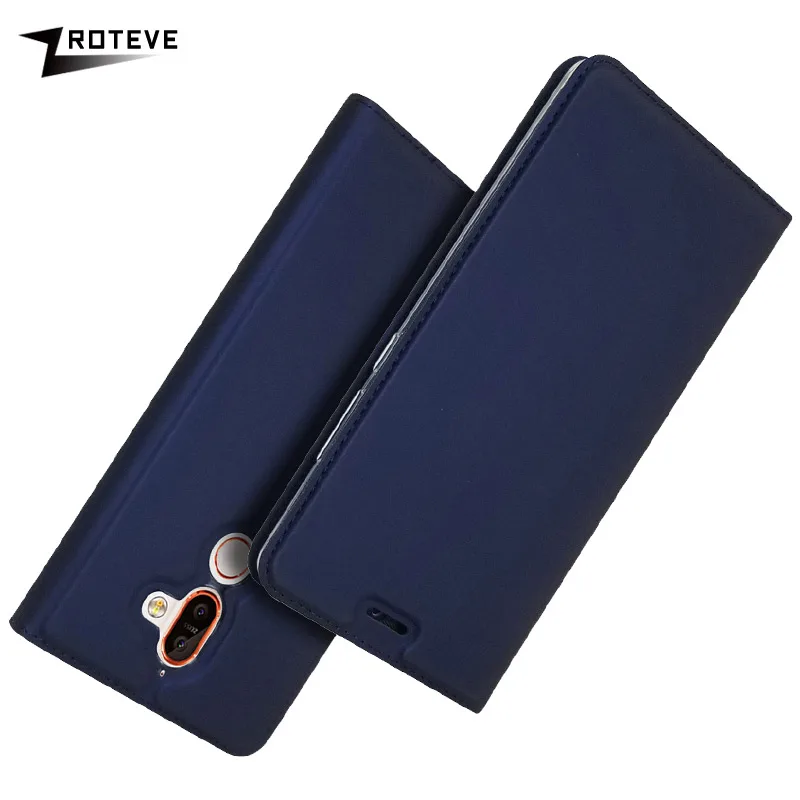 Для Nokia 7 Plus чехол ZROTEVE PU кошелек Coque для Подставка Кожаный флип Чехол Nokia7