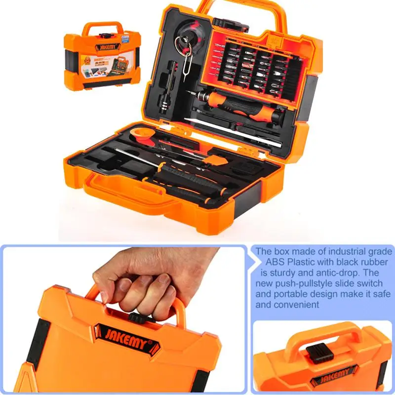 Home Tool Kits Multi-functional 45 IN 1 Precision Screwdriver Set Repair Kit for Household Electronics Test Maintenance | Инструменты