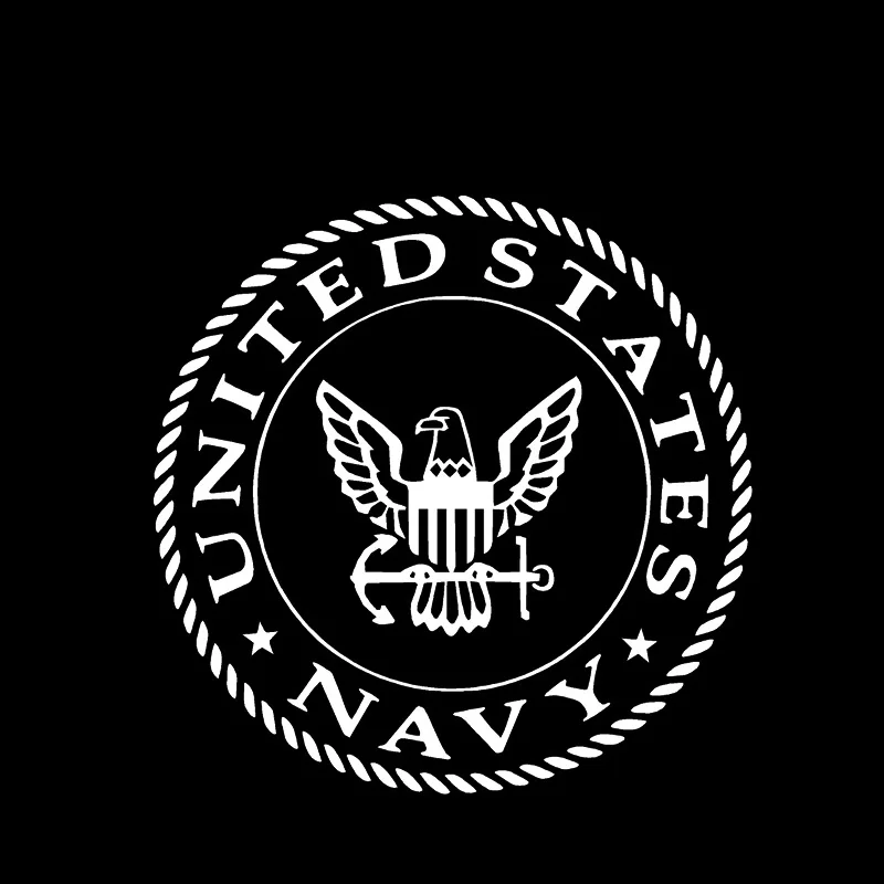 YJZT 13 5*13 5 см ВМС США воин символ охватывающим корпус солдат автомобиля Стикеры