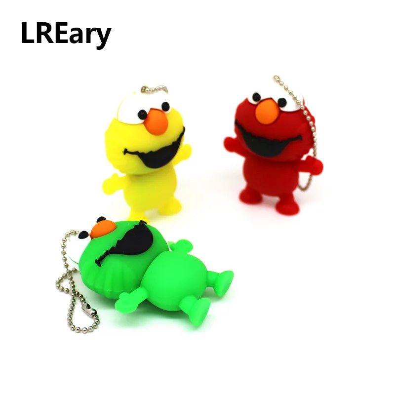 

cute frog usb flash drive with keychain Pen drive memory U stick pendrive gift 32GB/16GB/8GB/4GB/128MB