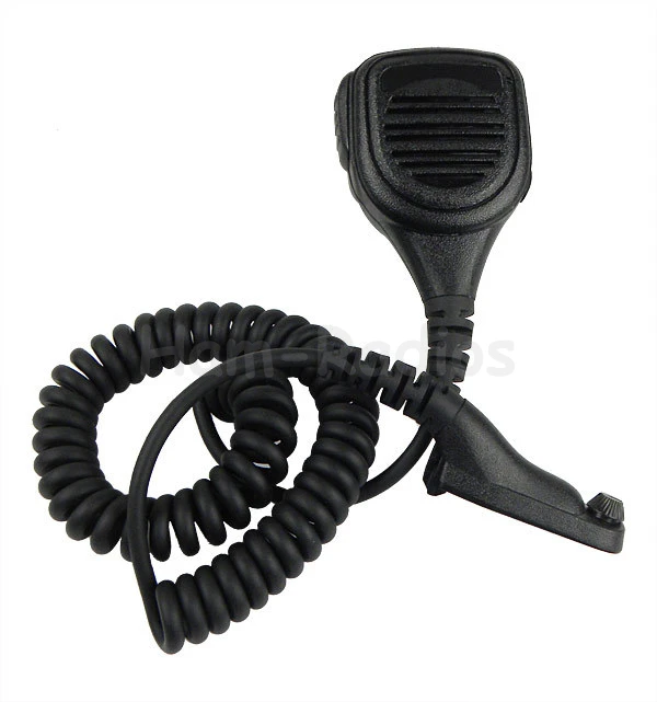 Водонепроницаемый ручной динамик микрофон для Motorola Radio XPR6550/6500 XIRP8268 DP3400 черный