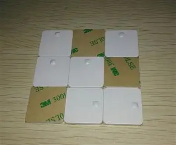 RFID2525 керамическая Бирка UHF высокотемпературная стойкость ISO18000-6C H3 RF rfid-бирки |