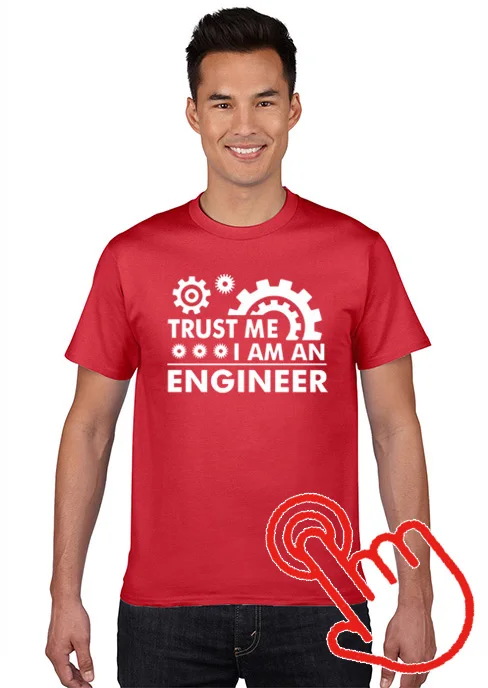 Футболка YUANQISHUN с надписью «TRUST ME I AM ENGINEER ALWAYS RIGHT», модная повседневная Уличная забавная футболка