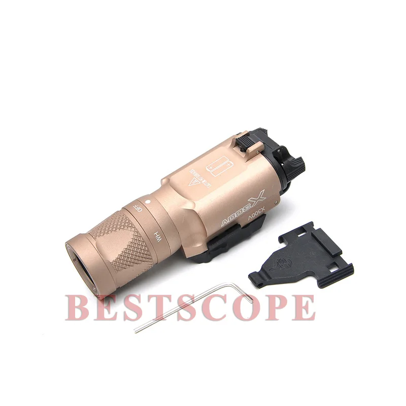 Светодиодный прицел Surefire X300V белый светильник стробоскоп для ночной охоты|hunting