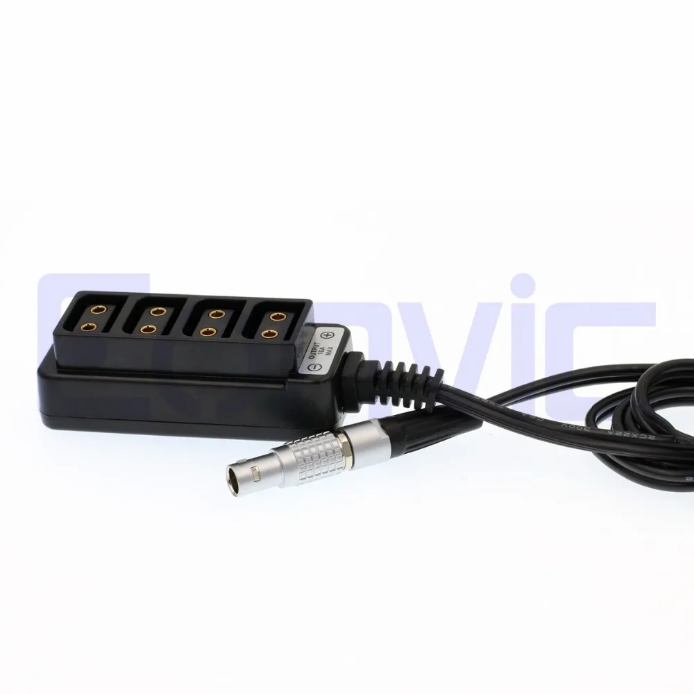 Eonvic папа 2 Pin к P tap D Адаптер Распределительная коробка сплиттер кабель питания для