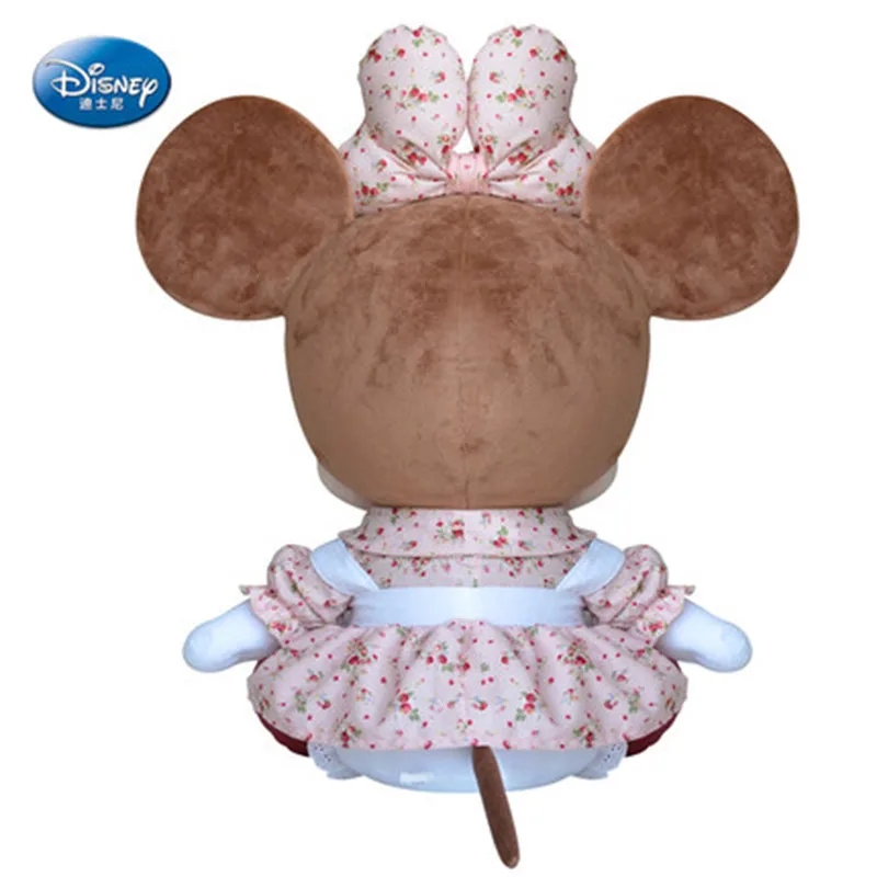 Натуральная Disney Kawaii Микки вишня юбка Минни Куклы Плюшевые чучело мультфильм