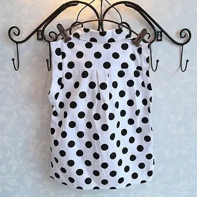 Комплект одежды для малышей из 2 предметов Детская футболка в горошек девочек