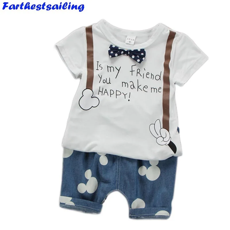 

Toddler Boys Clothing Set 2018 Summer New Baby Suit t-Shirt Shorts 1 2 3 4 Years Children Kid Clothes Suits Bebe Infant Clothing