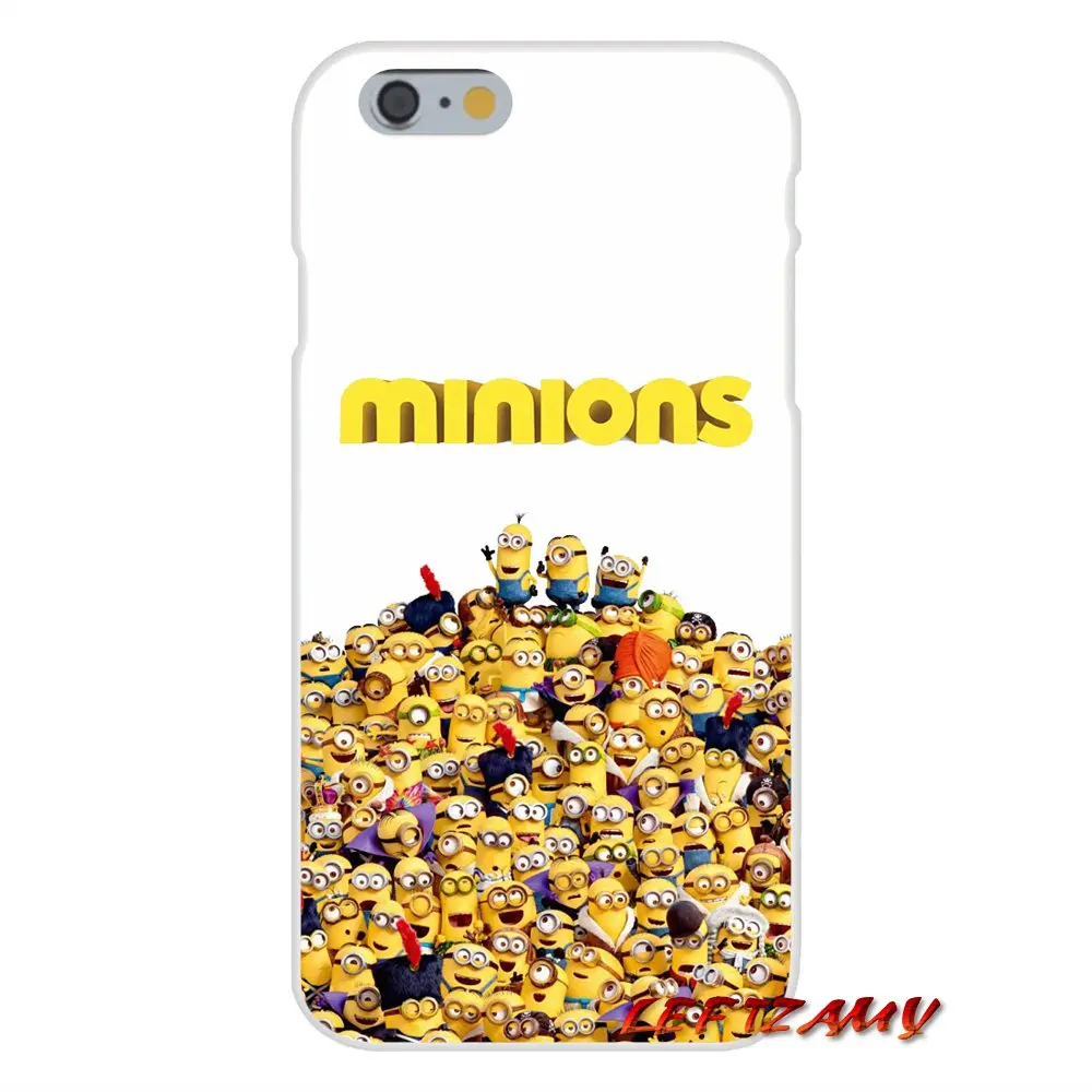 Аксессуары чехлы для телефонов Happy Yellow Minions huawei P8 P9 P10 Lite 2017 Honor 4C 5X 5C 6X mate 7 8 9 10
