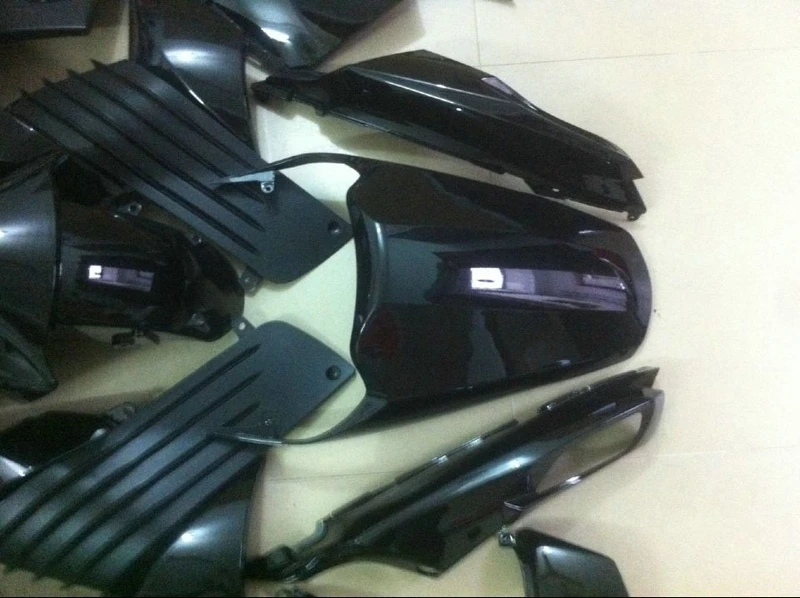 

Injection mold free customize fairing kit For Kawasaki ZX14R 06 07 08 09 2006-2009 black ZX14R fairings OP12