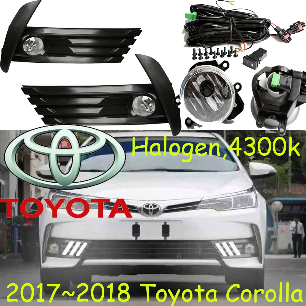 2017 2018 год Corolla Дневной светильник на открытом воздухе Бесплатная доставка!