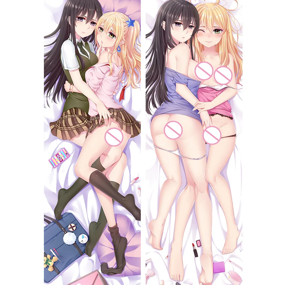 Аниме JK Violet evergarden Aihara; Мэй Dakimakura тела подушку чехол с рисунками из мультфильмов для девочек с надписью «Love»; пикантные 18R Hug Подушка Чехол LALA лесбиянок