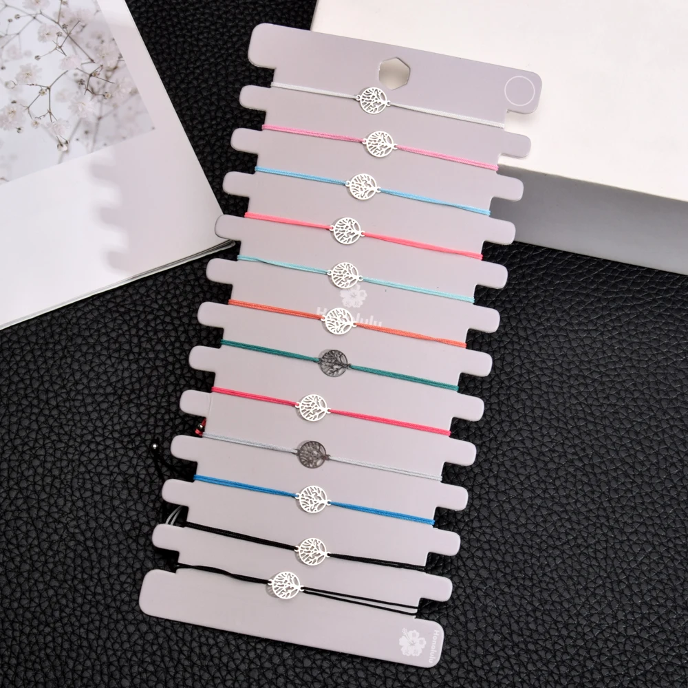 Набор женских браслетов с шармами Древо жизни из меди 12 шт./компл.|Браслеты