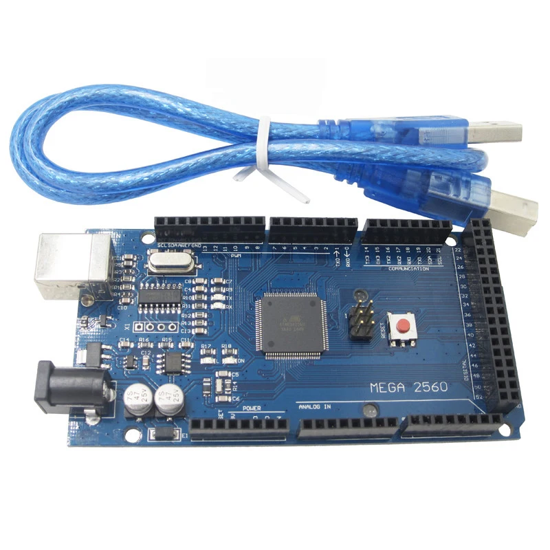 

Mega 2560 R3 Mega2560 REV3 ATmega2560-16AU Board + USB Cable compatible